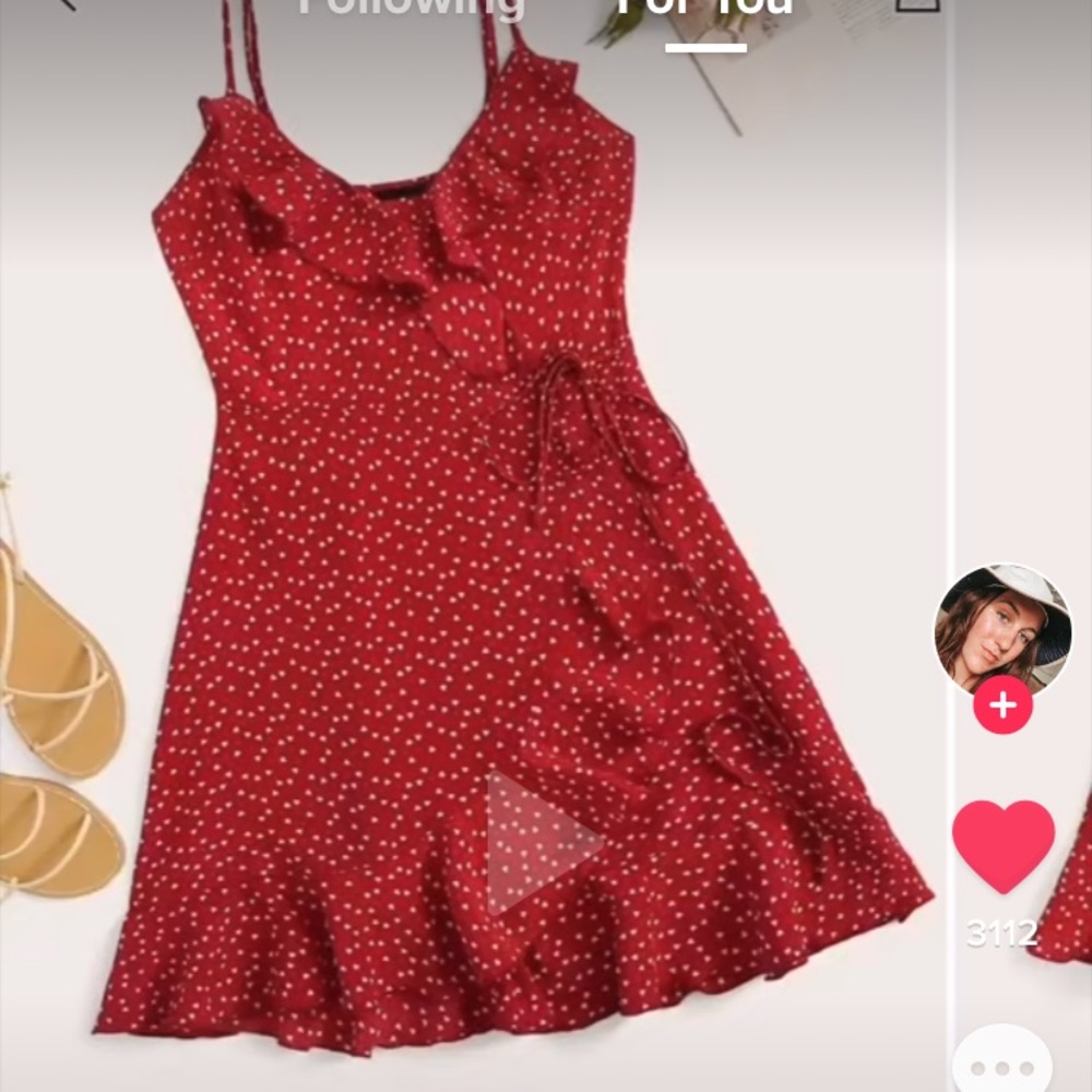 Red dress